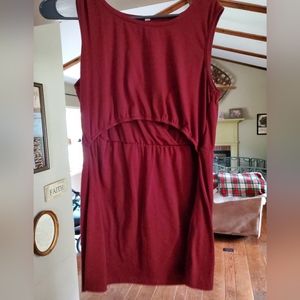Large nursing tank top